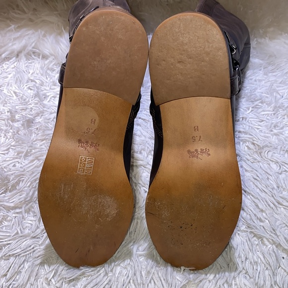 Coach Mabel Women US 9 Brown Knee High Boot A00229 - Picture 9 of 12